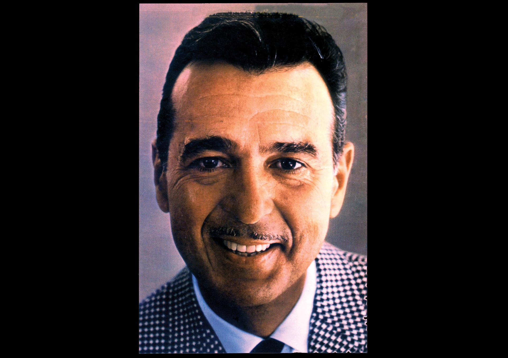 American Singer Tennessee Ernie Ford Close Up Shot