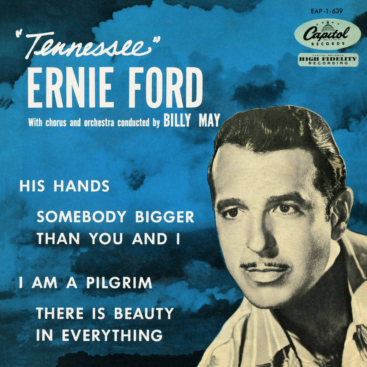 American Singer Tennessee Ernie Ford Illustration Background