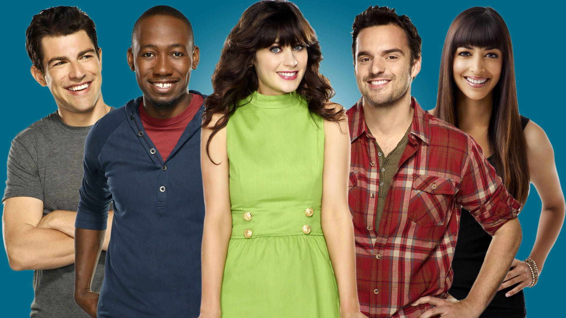 American Sitcom New Girl Main Characters Background