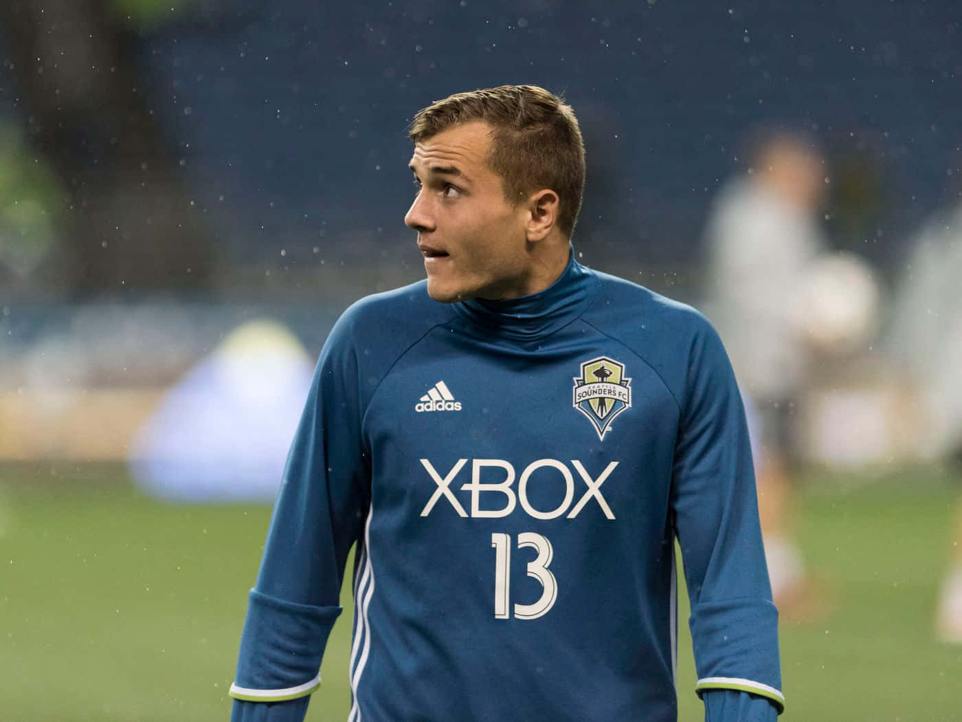 American Soccer Player And Seattle Founders Star Jordan Morris Background