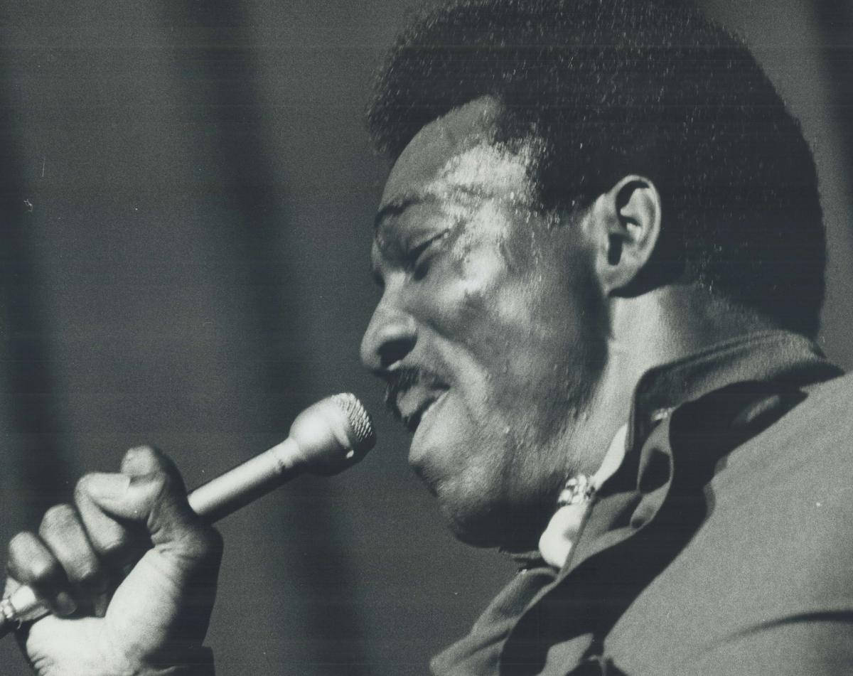 American Soul Singer Wilson Pickett Side Angle Shot