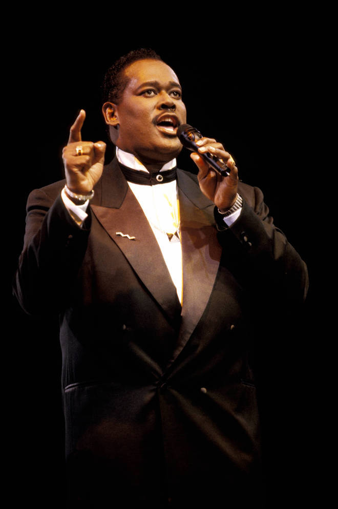 American Star Luther Vandross Background