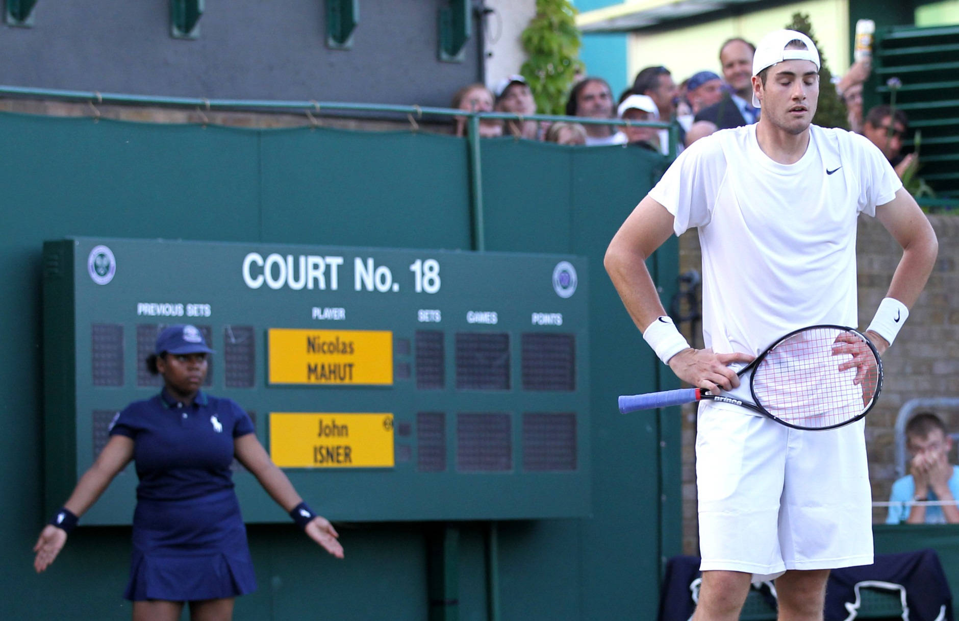 American Tennis Athlete John Isner Background