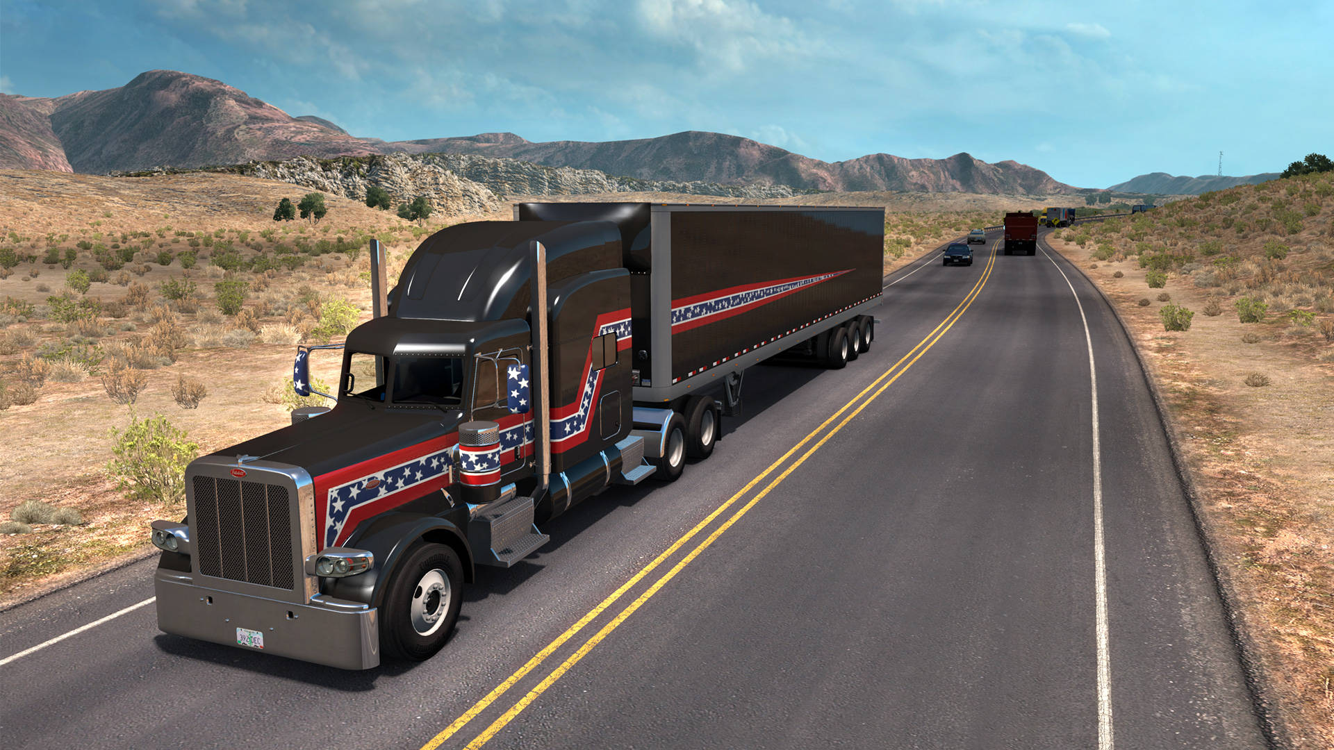 American Truck Simulator Classic Stripes Decal