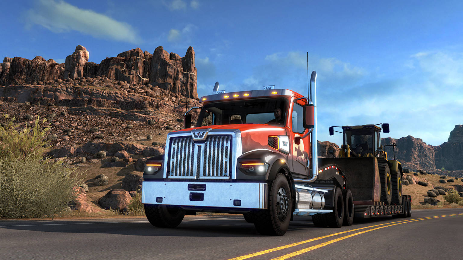 American Truck Simulator: The Open Road Background