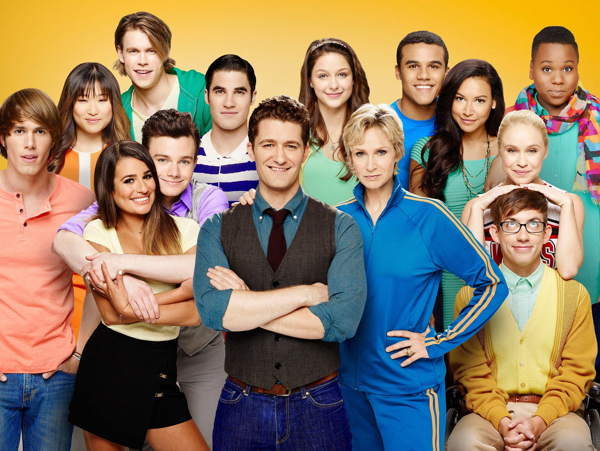 American Tv Series Glee Cast Members