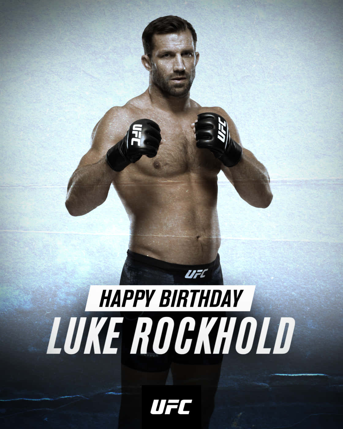 American Ufc Champion Luke Rockhold Birthday Illustration Background