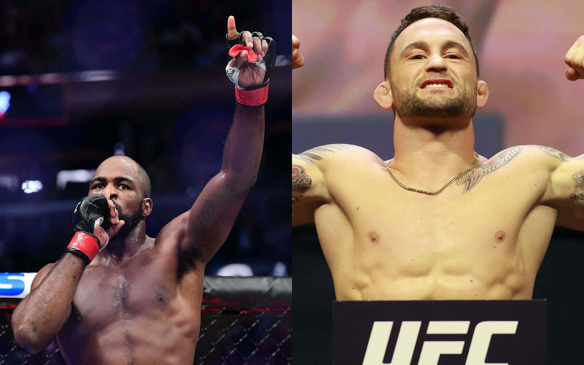 American Ufc Fighters Frankie Edgar And Corey Anderson Background