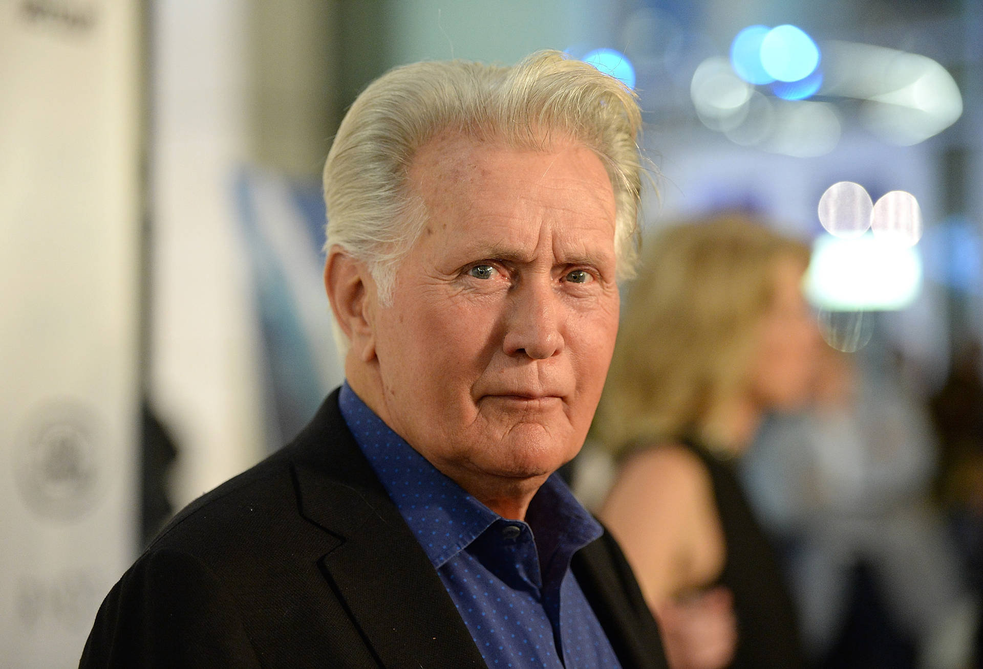 American Veteran Actor Martin Sheen Medium Shot