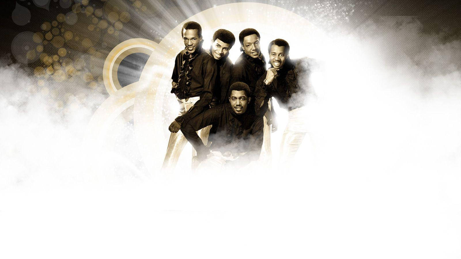 American Vocal Group The Temptations Bright Light Illustration