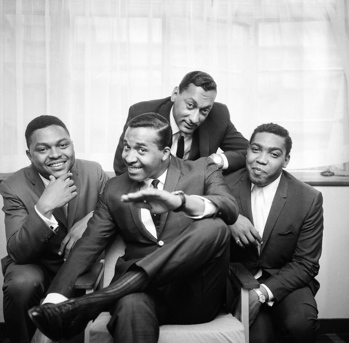 American Vocal Quartet Four Tops 1965 Background