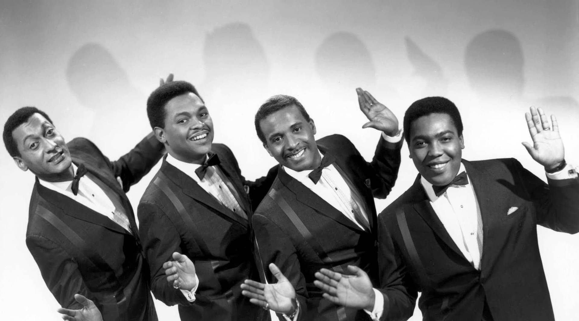 American Vocal Quartet Four Tops 60s Background