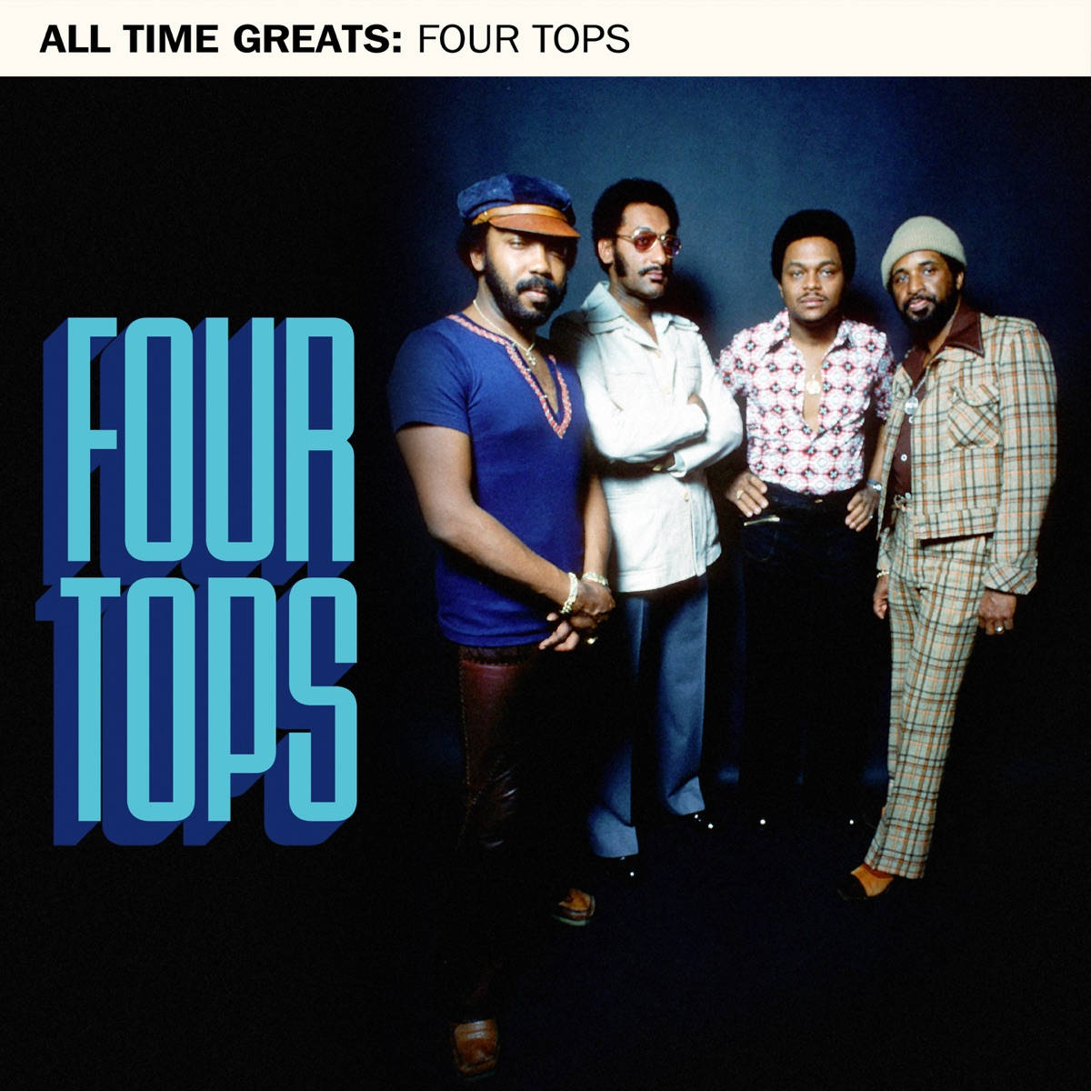 American Vocal Quartet Four Tops All Time Greats Cd Cover