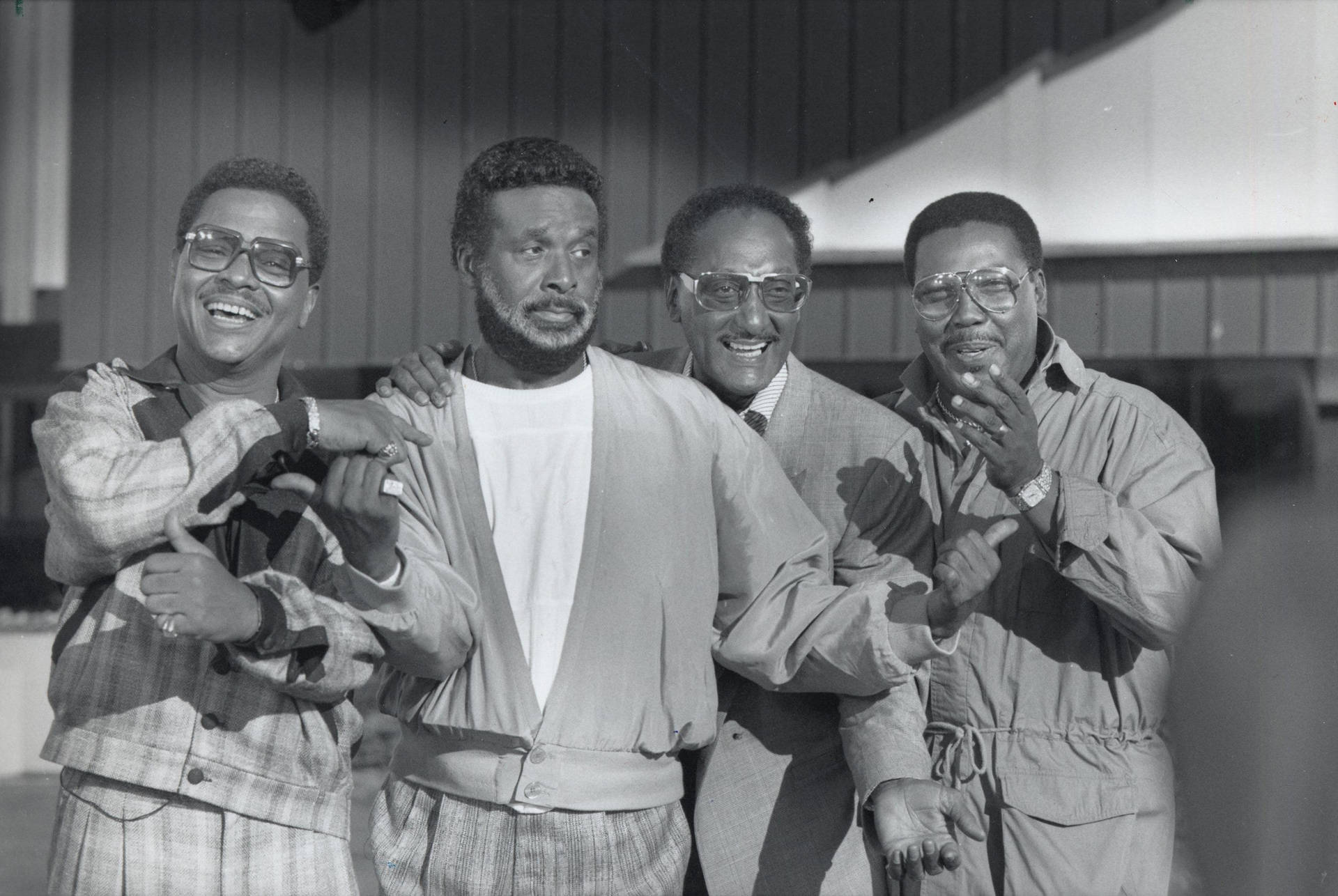 American Vocal Quartet Four Tops At Roostertail 1988 Background