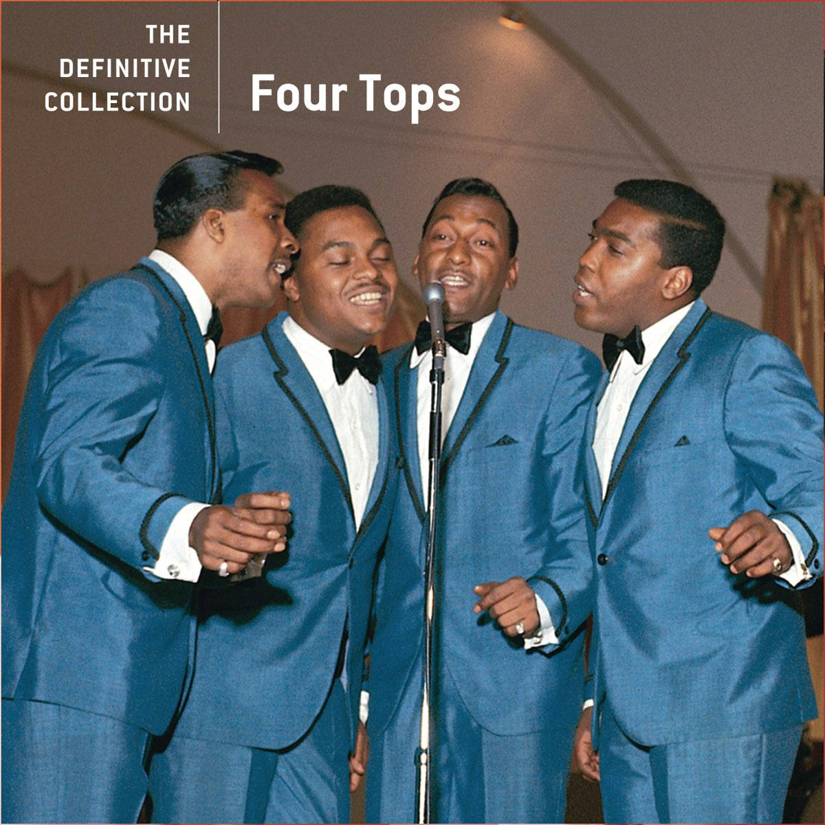 American Vocal Quartet Four Tops The Definitive Collection Album Cover