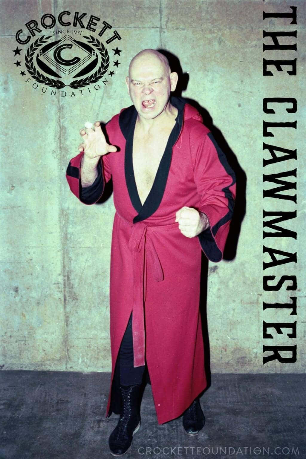 American Wrestler Baron Von Raschke The Clawmaster Background