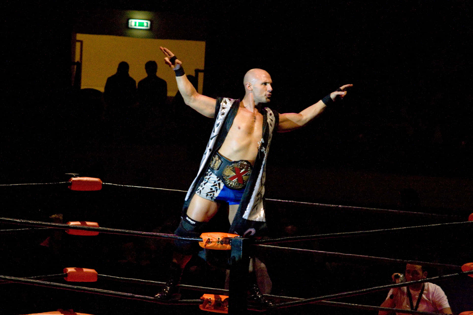 American Wrestler Christopher Daniels Tna X Background