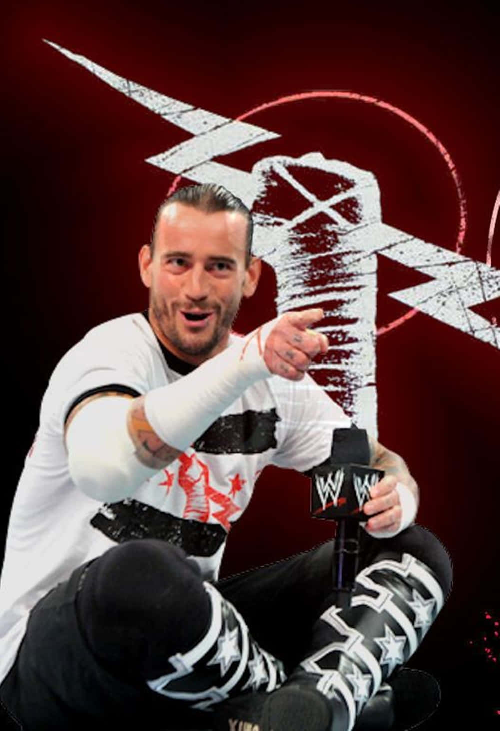 American Wrestler Cm Punk Logo