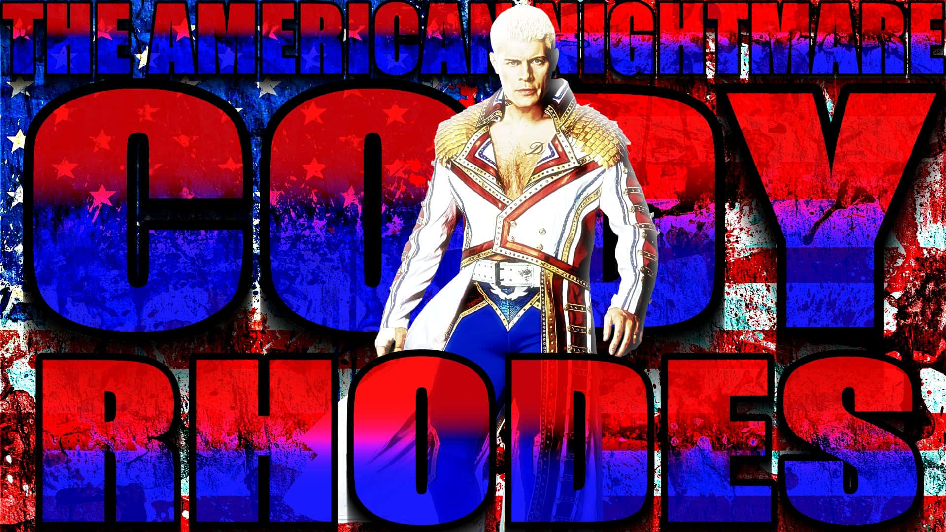 American Wrestler Cody Rhodes Fan Art