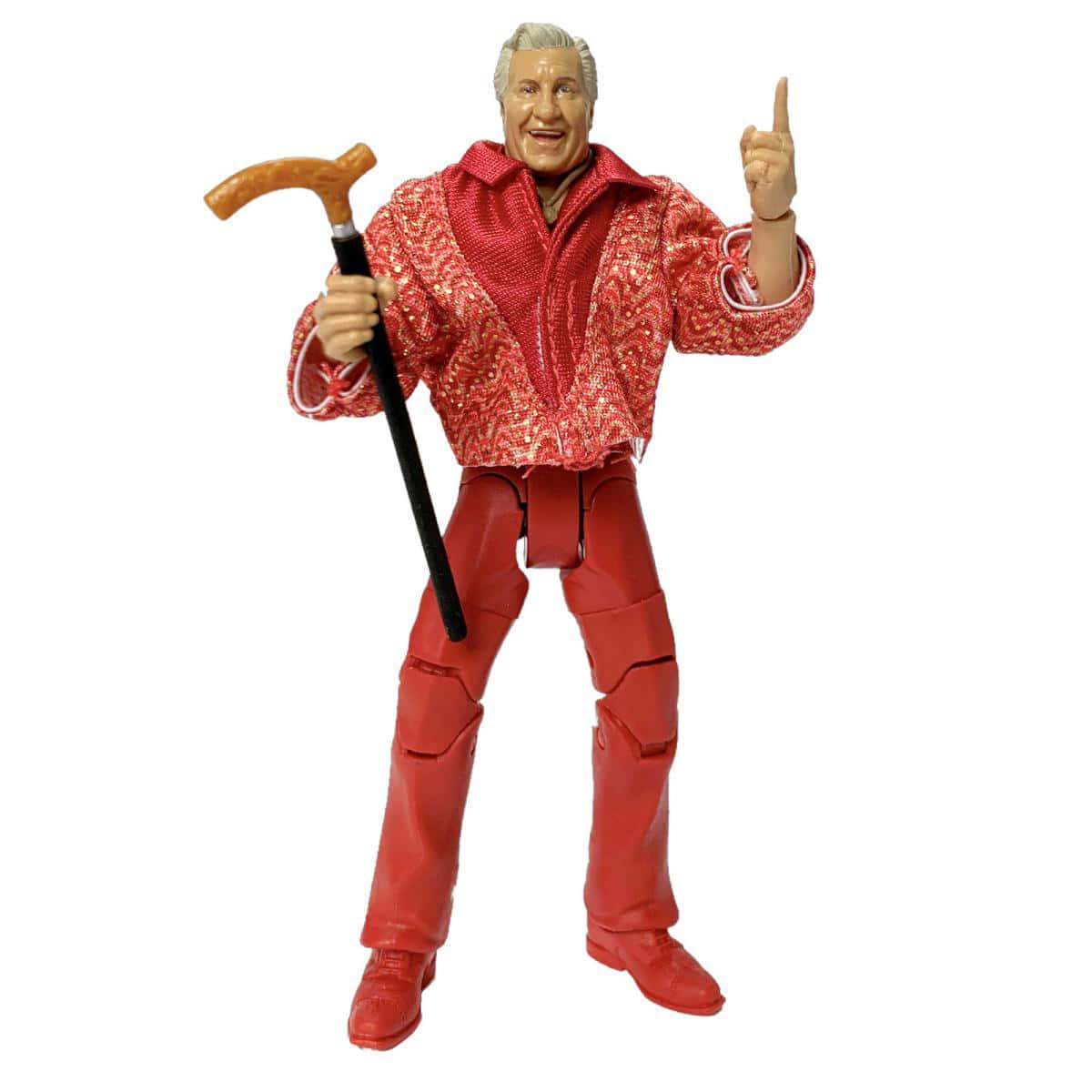 American Wrestler Freddie Blassie Action Figure Background