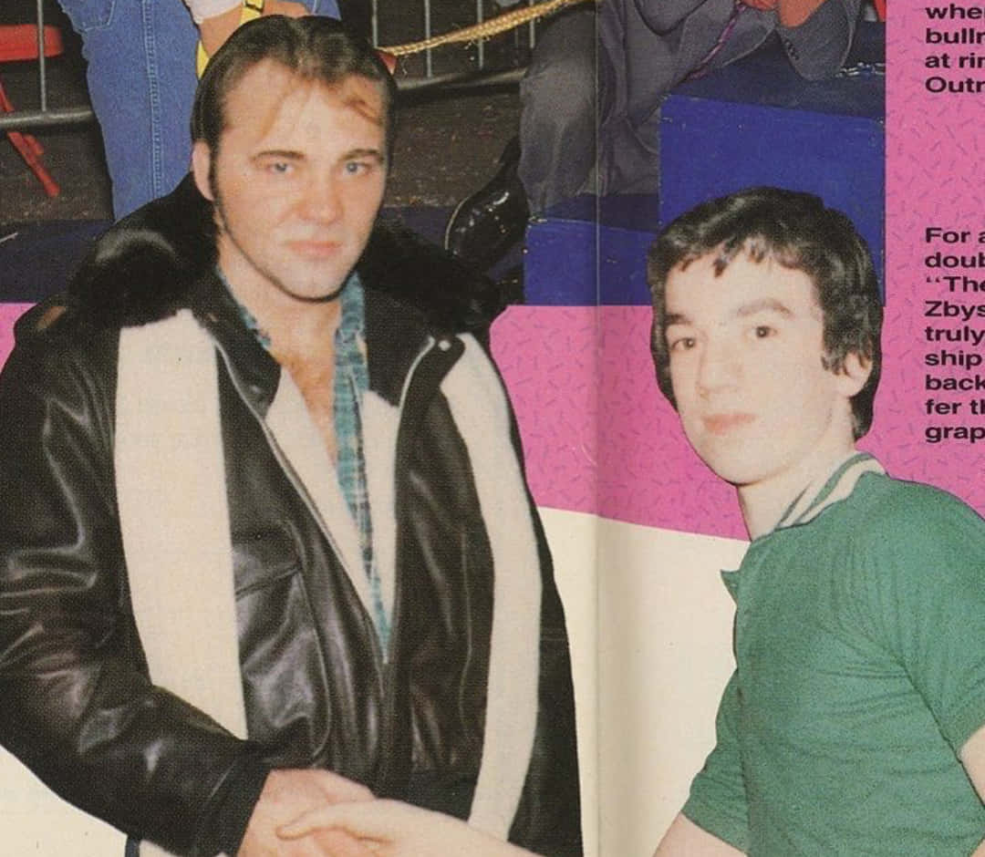 American Wrestler Larry Zbyszko And Paul Heyman Background
