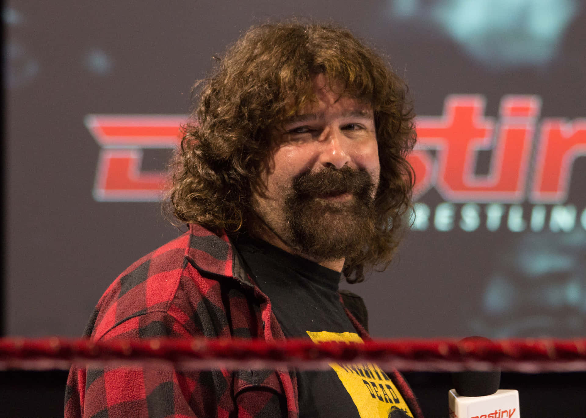 American Wrestler Mick Foley As Cactus Jack