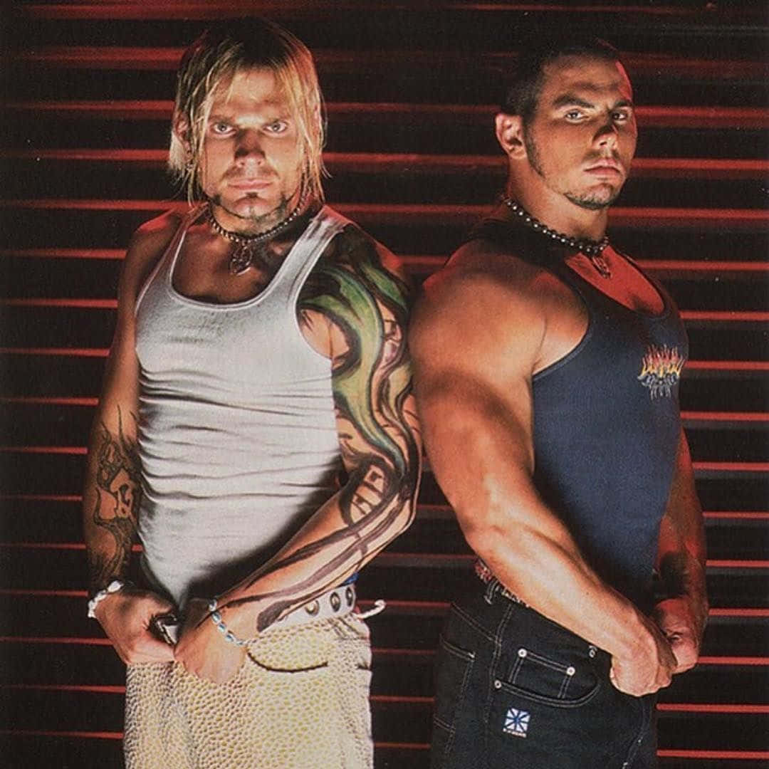 American Wrestlers Matt Hardy And Jeff Hardy