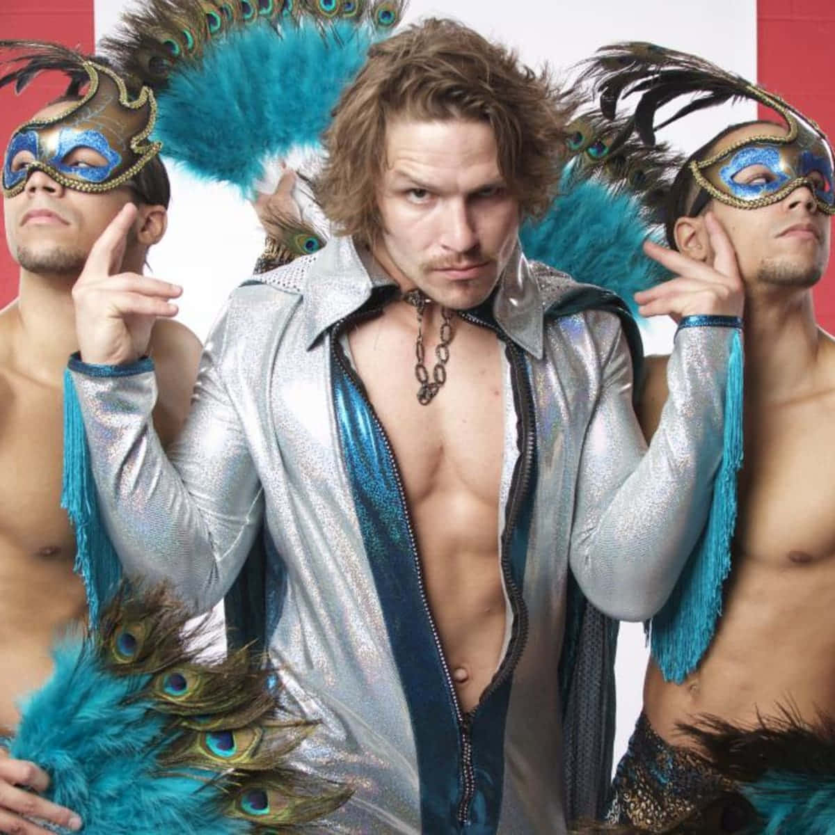 American Wrestling Player Dalton Castle And The Boys Illustration Background