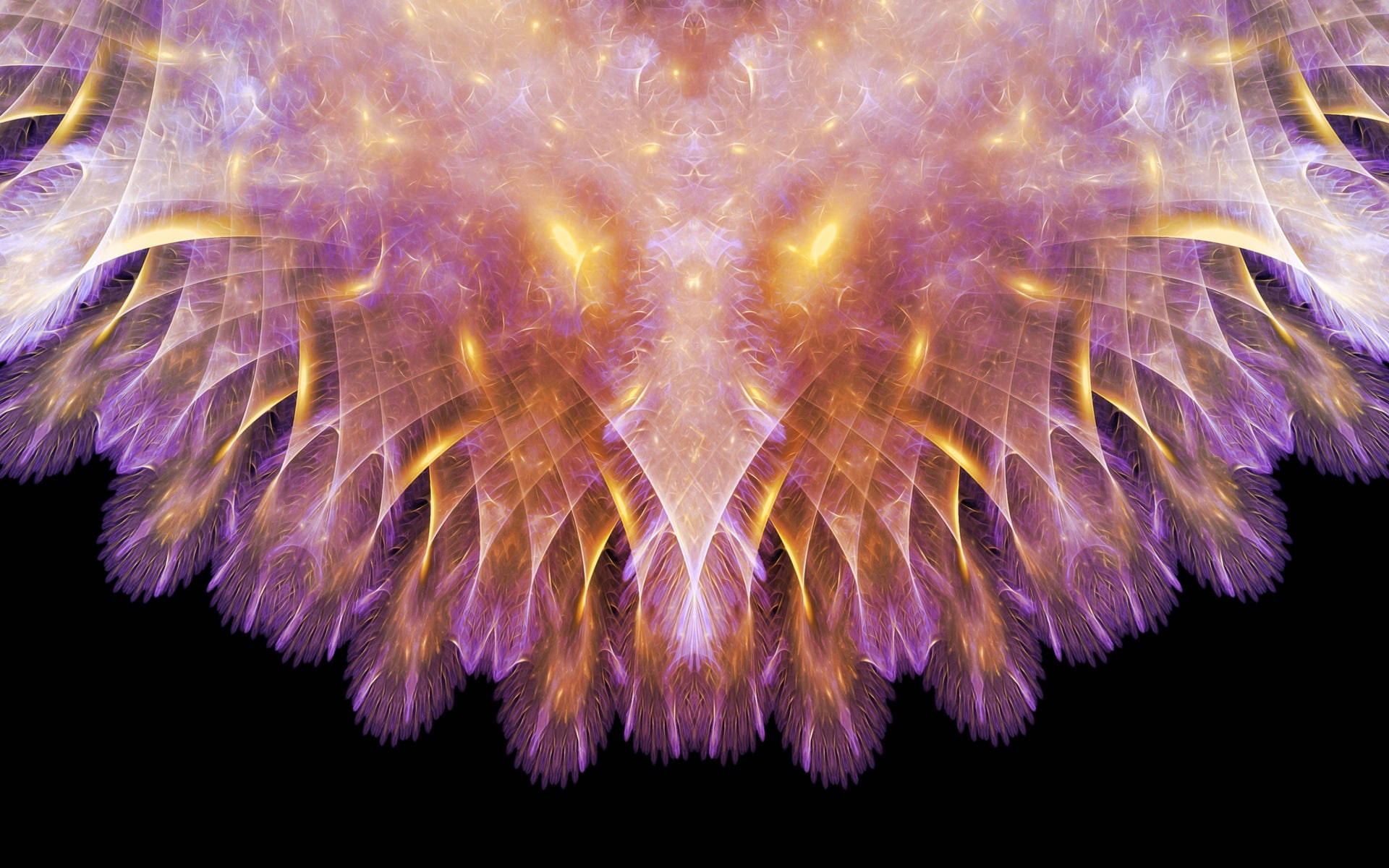 Amethyst Fractal Pattern