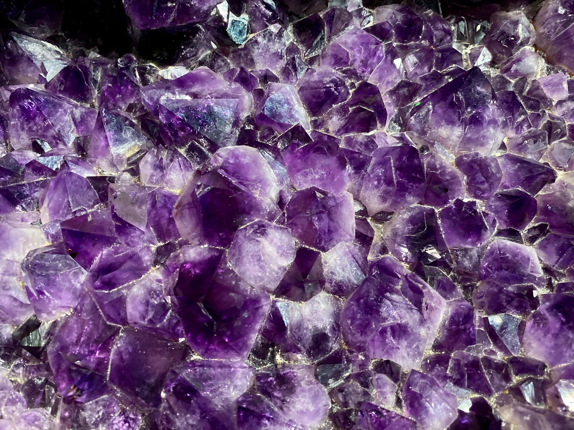 Amethyst Gemstone Cluster