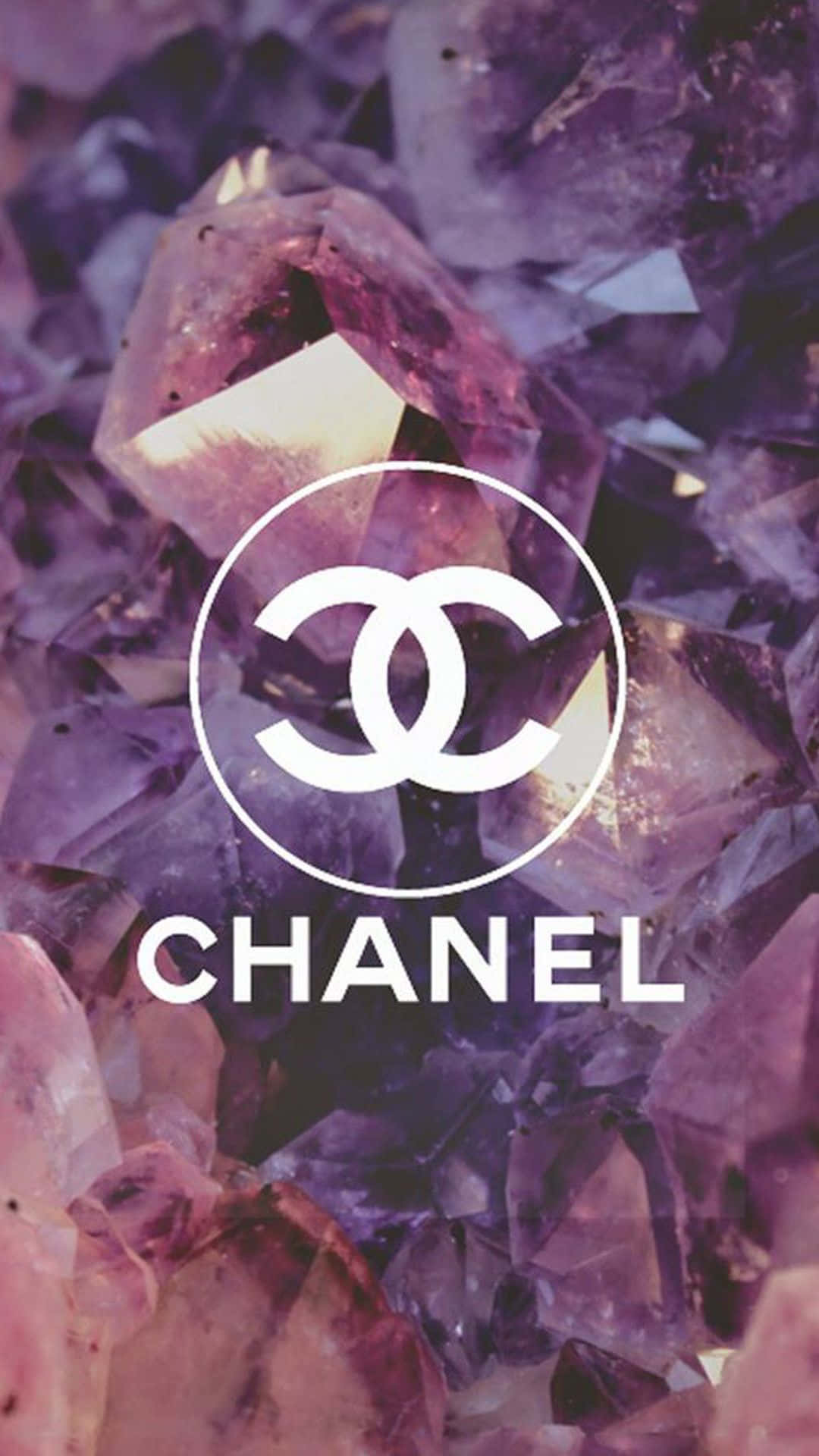 Amethyst Geode Chanel Girly Tumblr Background