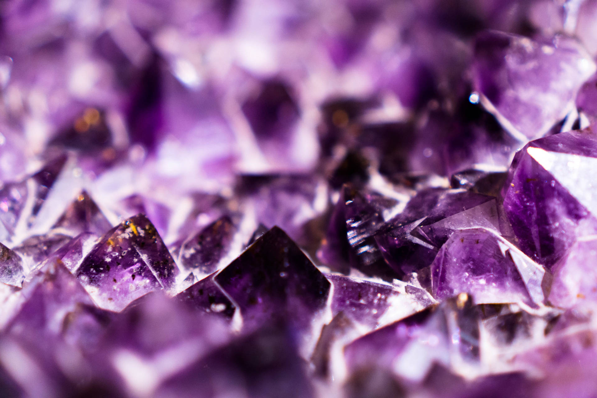 Amethyst Up Close Background