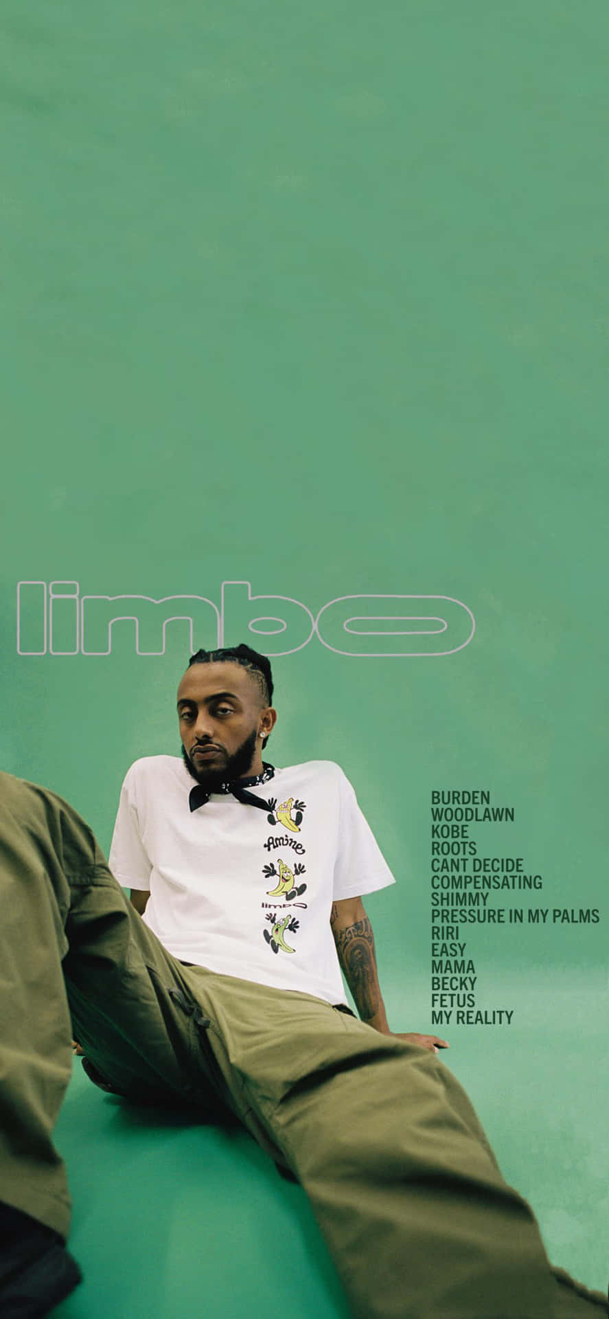 Amine Rapper Pfp With Green Wall