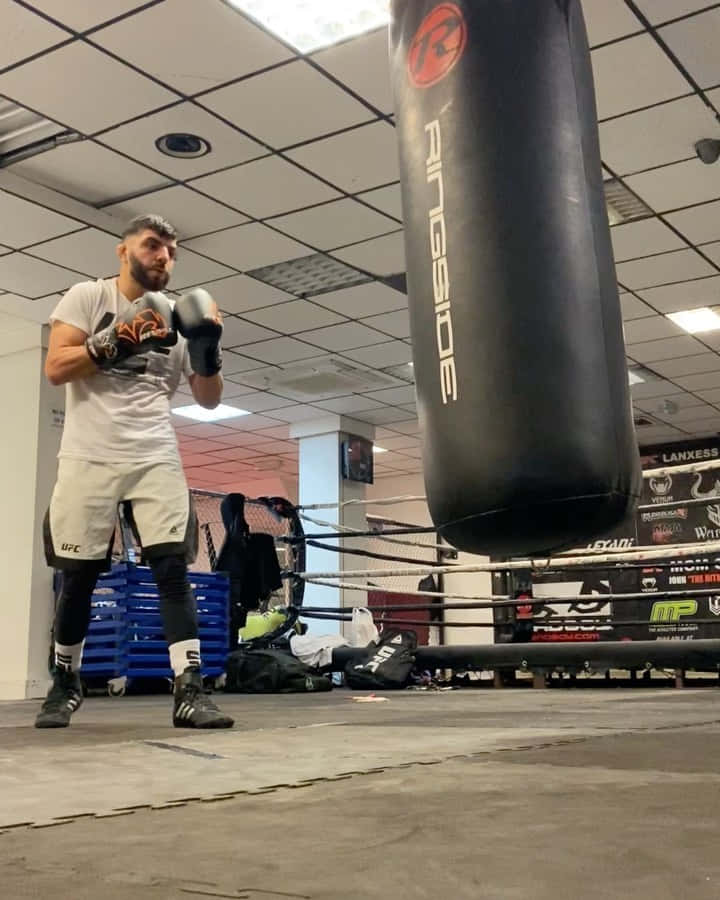 Amir Albazi In White