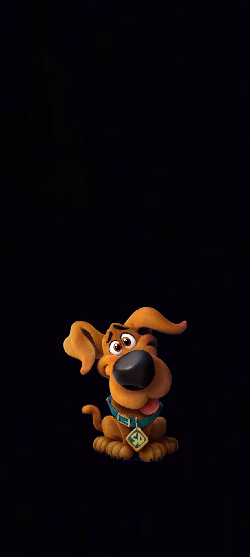 Amoled Android Baby Scooby-doo Background