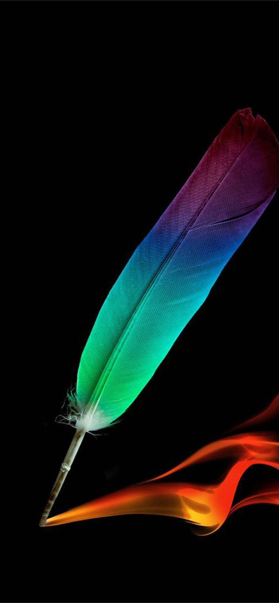 Amoled Android Colorful Quill