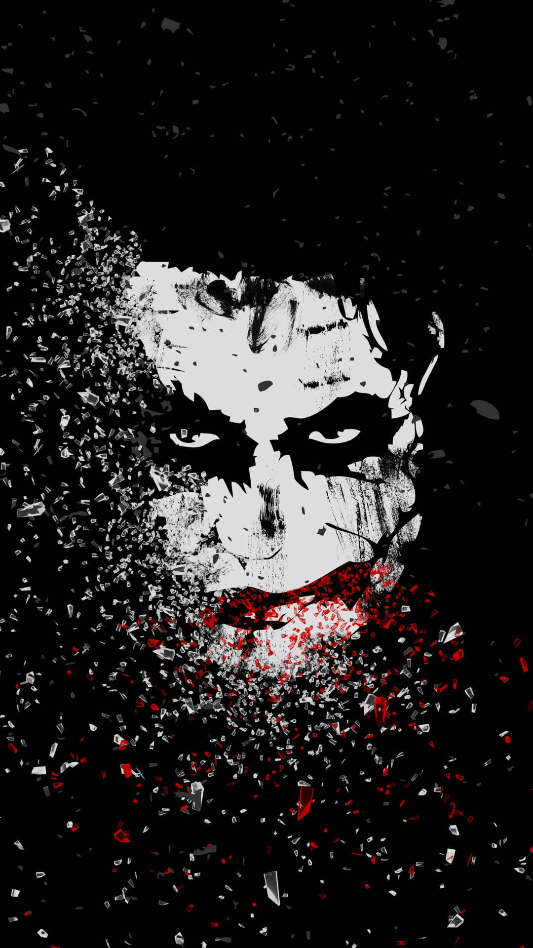 Amoled Android Joker Art Background