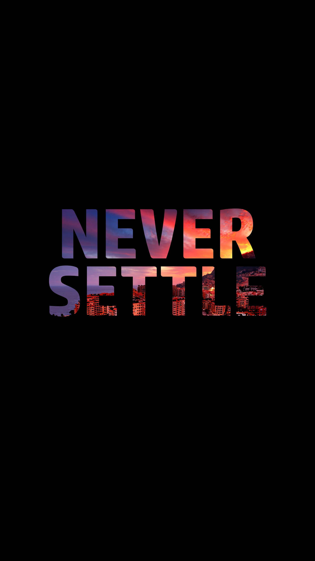 Amoled Android Quote Art Background