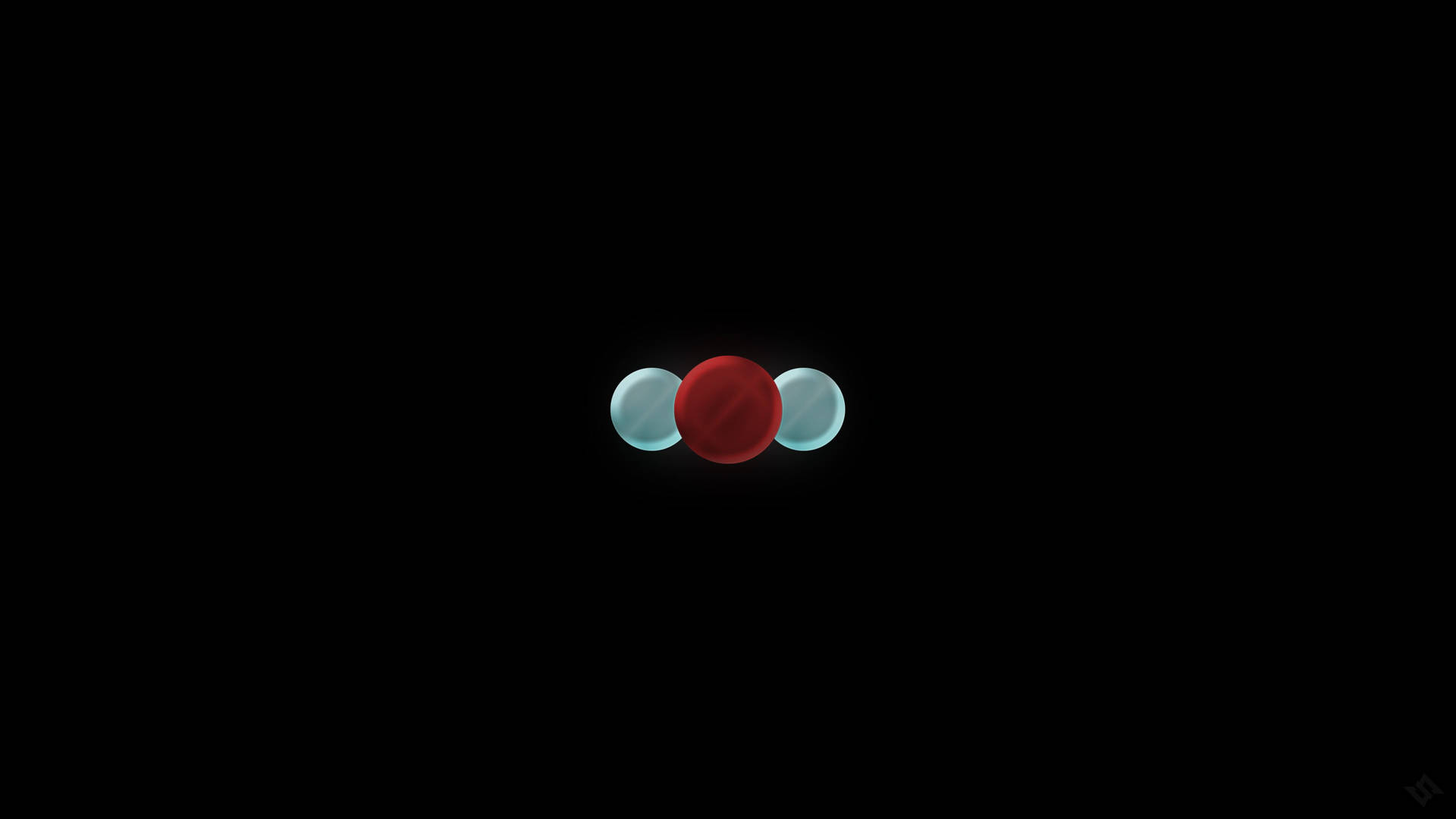 Amoled Red And White Circles 4k Background
