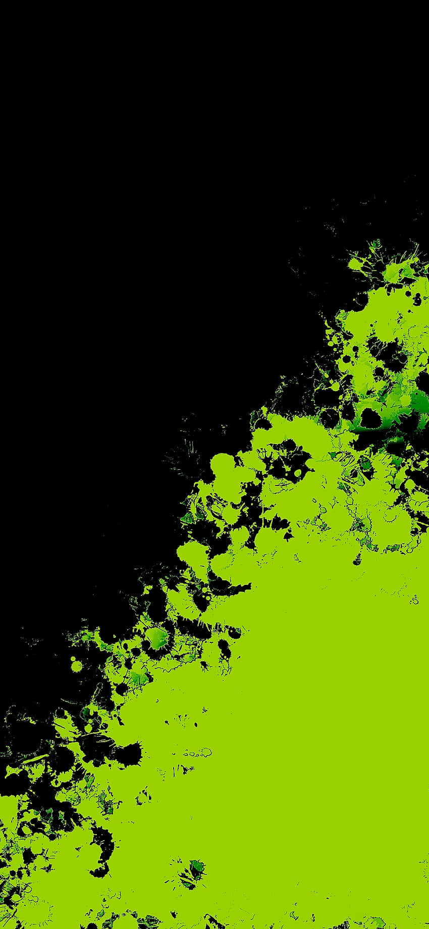 Amoled S Green Paint Background