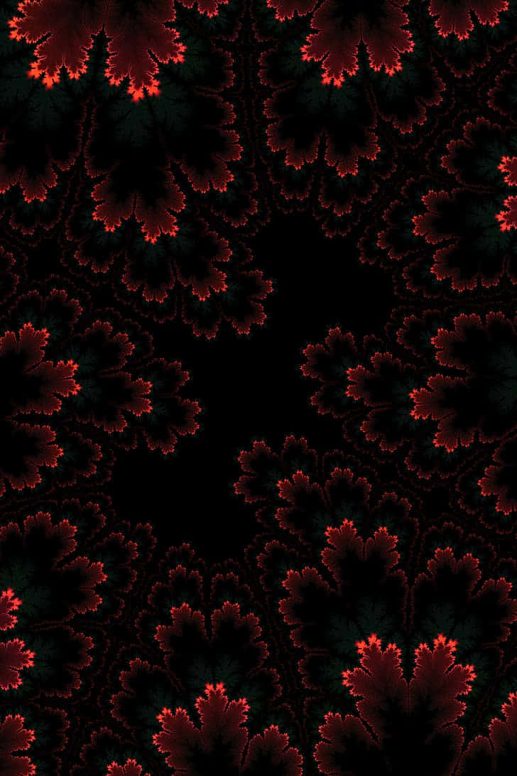 Amoled S Layered Leaf Background