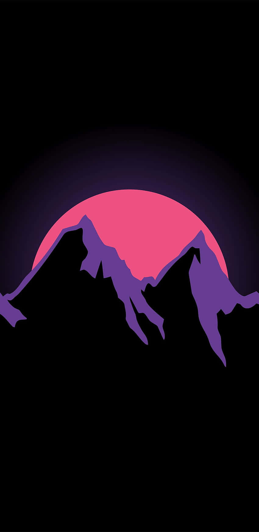 Amoled S Peak Of Mountain Background