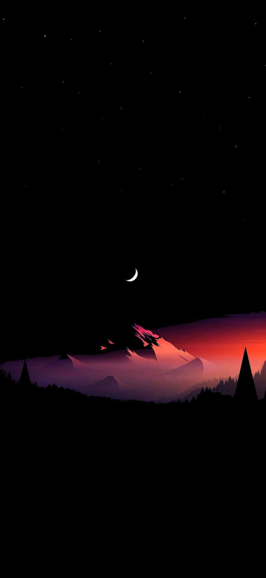 Amoled S Peak Of The Mountain Background