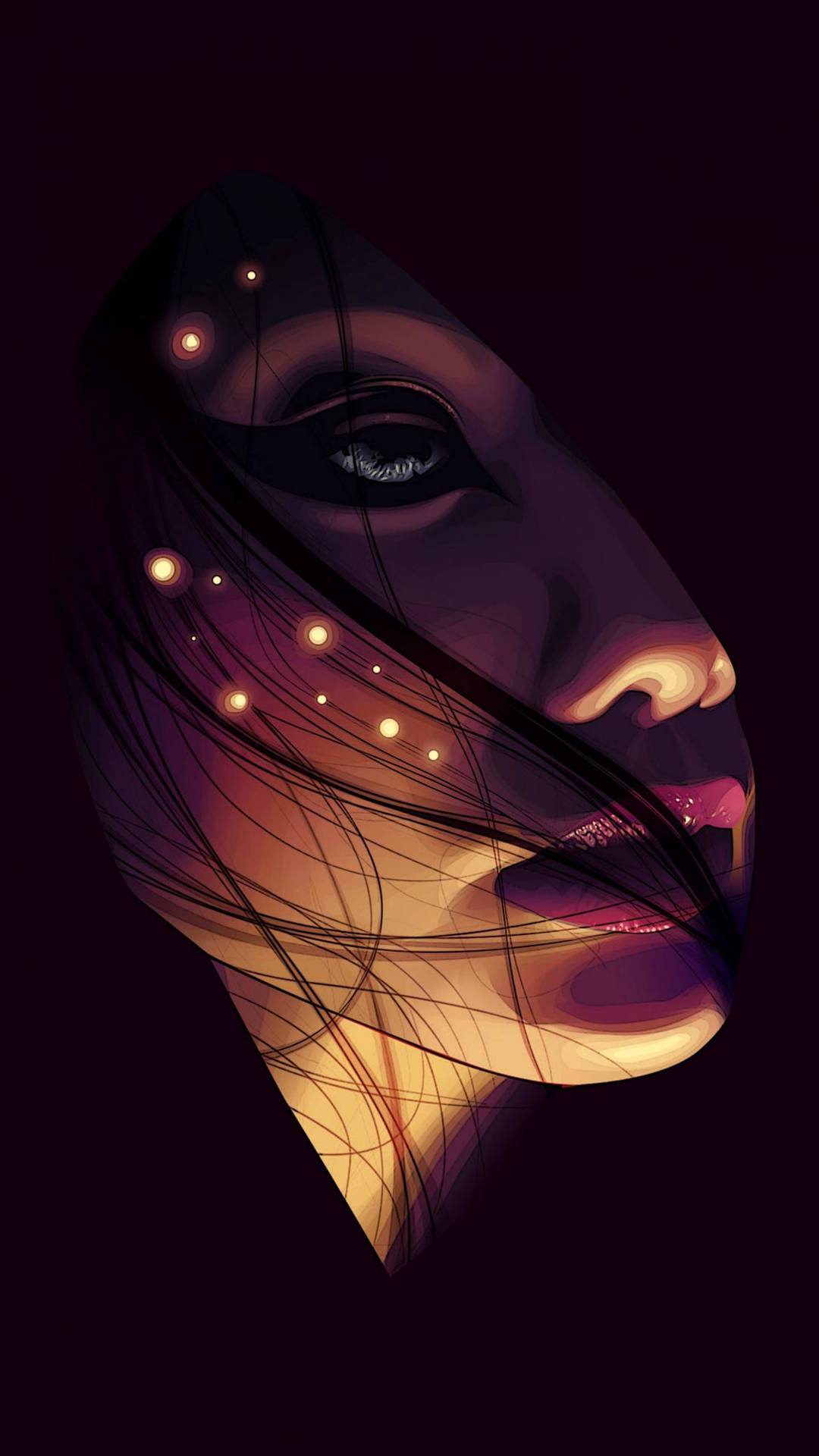 Amoled Woman Face