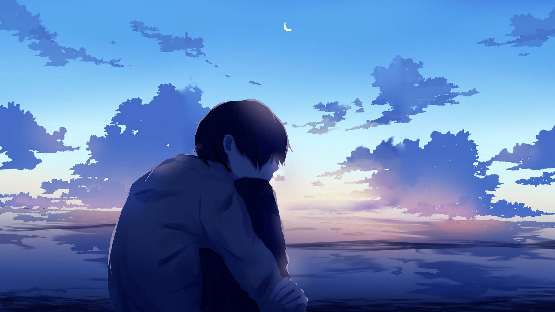 Among The Clouds Alone Boy Anime