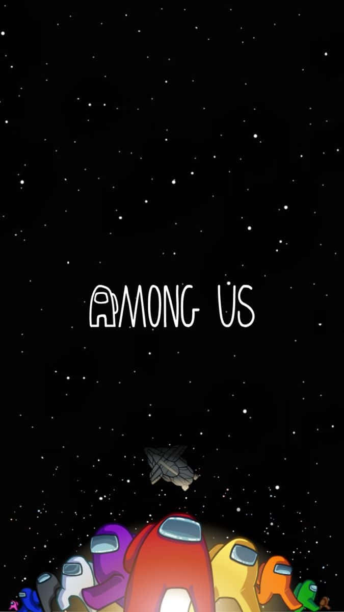 Among Us Galaxy Aesthetic Phone Portrait Background