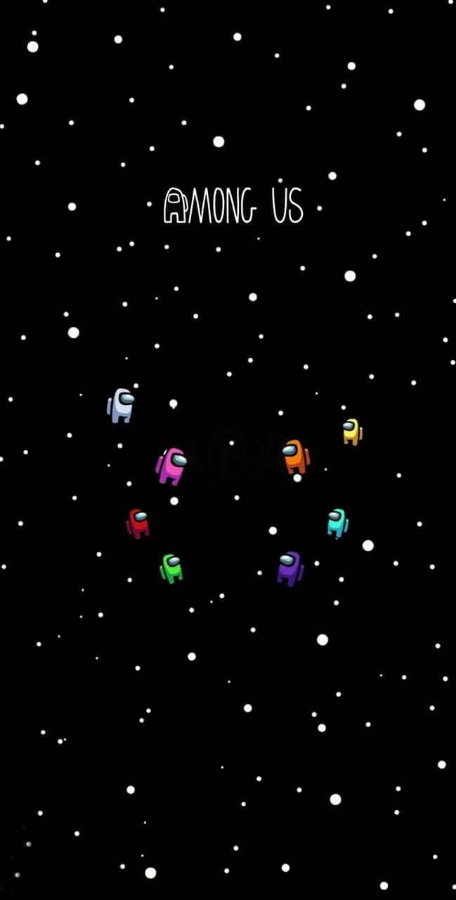 Among Us Galaxy Outer Space Background