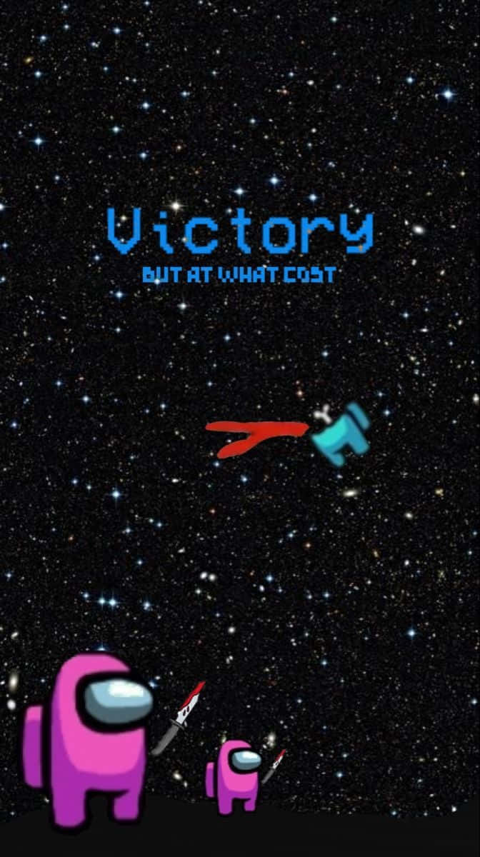 Among Us Galaxy Victory But At What Cost Background