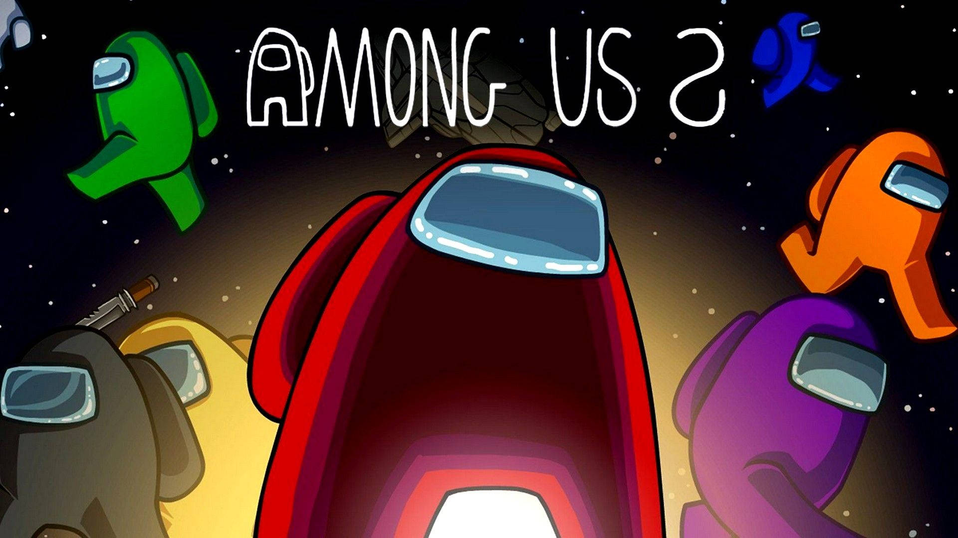 Among Us Game Characters Background