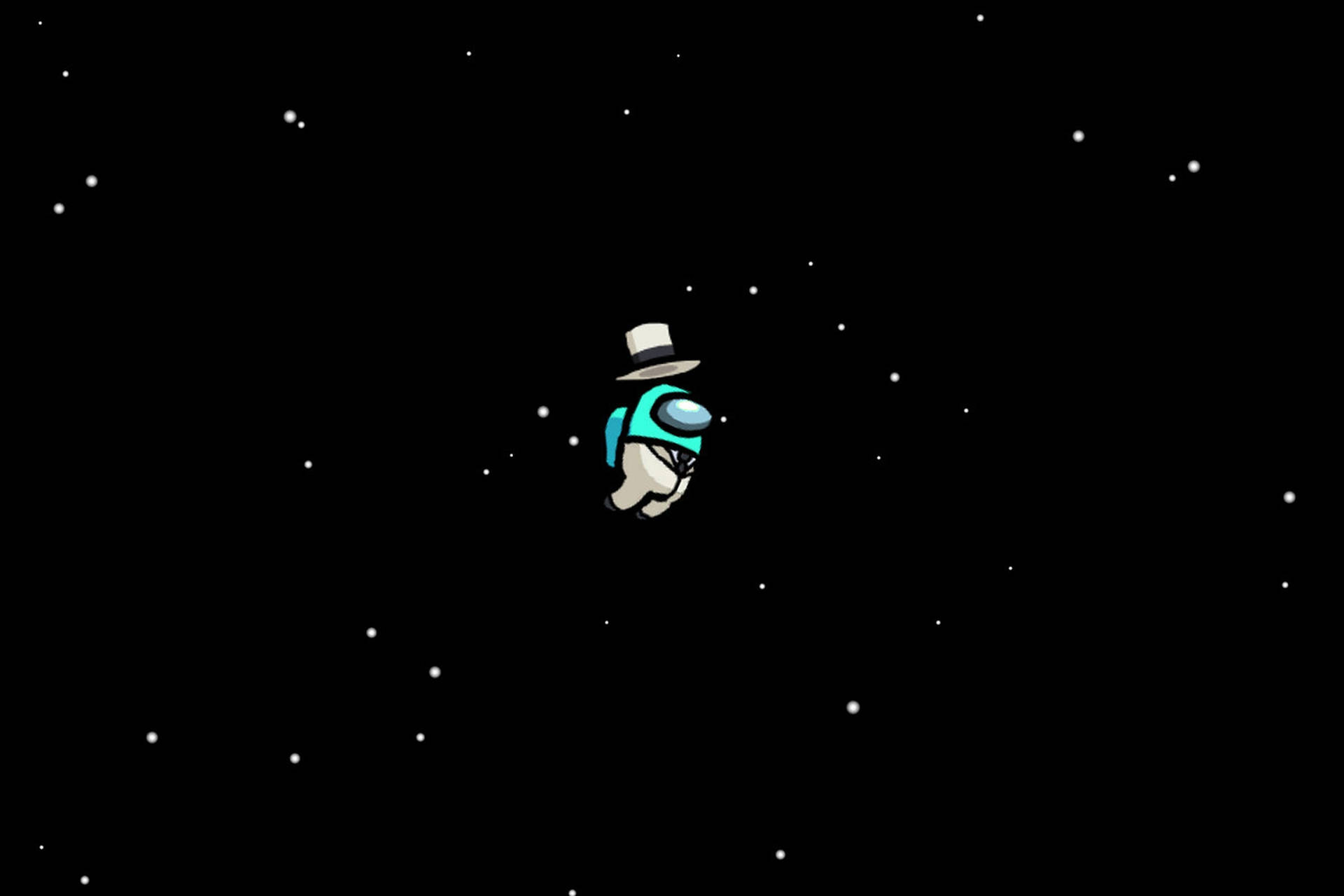Among Us Wearing Hat In Space